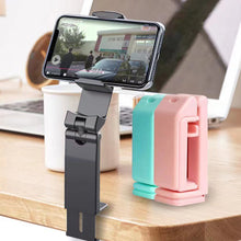 Load image into Gallery viewer, 1PC Multifunctional Foldable Telescoping Mobile Phone Stand Desktop Non-Slip 360° Rotation Universal Mobile Phone Stand Travel Live Accessories