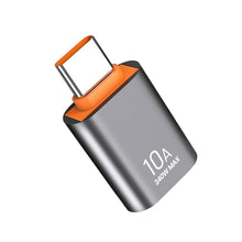 Load image into Gallery viewer, 10A OTG Adapter Type-C To USB3.0 Mobile Phone USB Flash Disk Converter For Huawei Xiaomi Samsung Mobile Phones