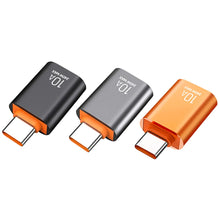 Load image into Gallery viewer, 10A OTG Adapter Type-C To USB3.0 Mobile Phone USB Flash Disk Converter For Huawei Xiaomi Samsung Mobile Phones
