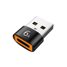 Load image into Gallery viewer, 6A/10A OTG Adapter USB3.0 To Type-C Charger PD Data Cable Accessories For Huawei Apple Ipad Computer
