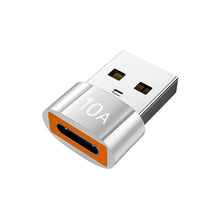 Load image into Gallery viewer, 6A/10A OTG Adapter USB3.0 To Type-C Charger PD Data Cable Accessories For Huawei Apple Ipad Computer