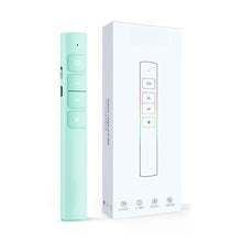 Load image into Gallery viewer, 2.4GhZ Multi-Function PPT Page Turning Pen Infrared Indication Wireless Laser Projection Pen USB Charging Whiteboard Remote Control Teaching Meeting Equipment