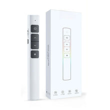 Load image into Gallery viewer, 2.4GhZ Multi-Function PPT Page Turning Pen Infrared Indication Wireless Laser Projection Pen USB Charging Whiteboard Remote Control Teaching Meeting Equipment