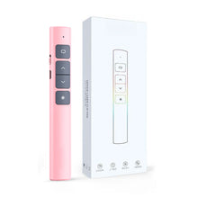 Load image into Gallery viewer, 2.4GhZ Multi-Function PPT Page Turning Pen Infrared Indication Wireless Laser Projection Pen USB Charging Whiteboard Remote Control Teaching Meeting Equipment