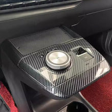 Load image into Gallery viewer, Carbon Fiber Car Center Console Cover Trim Gear ShiftsPanel Frame Sticker for MG4 EV Mulan F19A 2023 ABS