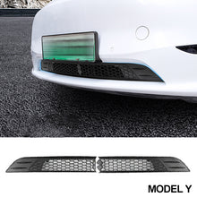 Load image into Gallery viewer, 2Pcs/Set Car Front Lower Bumper Anti Insect Net Dust Proof Air Inlet Vent Grille Protective Cover For Tesla Model 3 Model Y