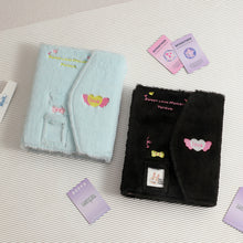 Load image into Gallery viewer, Plush Photo Card Binder Idol Cards Collect Book Binding Machine Photocard Holder A5 Photo Album Card Supplies