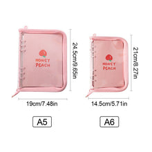 Load image into Gallery viewer, 1Pc Cute A5/A6 My Journal Agenda Notebook & DIY Photocard Binder Organizer Gift Book School Stationery
