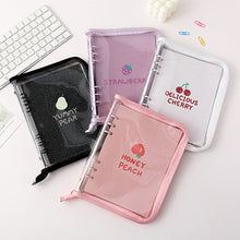 Load image into Gallery viewer, 1Pc Cute A5/A6 My Journal Agenda Notebook & DIY Photocard Binder Organizer Gift Book School Stationery