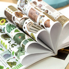 Load image into Gallery viewer, 50sheets Magazine Sticker Book Washi Paper Journal DIY Material Decoration Stickers Memo Pad Scrapbooking Ins Stationery