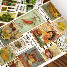 Load image into Gallery viewer, 50sheets Magazine Sticker Book Washi Paper Journal DIY Material Decoration Stickers Memo Pad Scrapbooking Ins Stationery