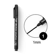 Load image into Gallery viewer, Pigment Liner Micron Pen set Manga markers Needle Pen Art Brush Hand-painted Hook Line Pens Sketch Fineliner Drawing Stationery