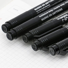 Load image into Gallery viewer, Pigment Liner Micron Pen set Manga markers Needle Pen Art Brush Hand-painted Hook Line Pens Sketch Fineliner Drawing Stationery