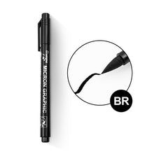 Load image into Gallery viewer, Pigment Liner Micron Pen set Manga markers Needle Pen Art Brush Hand-painted Hook Line Pens Sketch Fineliner Drawing Stationery