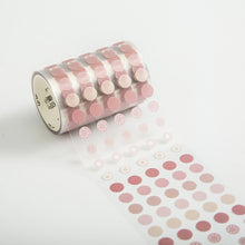 Load image into Gallery viewer, Journal Base Element Decorative Tape Dot Masking Washi Tape DIY Scrapbooking Sticker Label Japanese Stationery