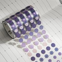 Load image into Gallery viewer, Journal Base Element Decorative Tape Dot Masking Washi Tape DIY Scrapbooking Sticker Label Japanese Stationery