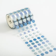 Load image into Gallery viewer, Journal Base Element Decorative Tape Dot Masking Washi Tape DIY Scrapbooking Sticker Label Japanese Stationery