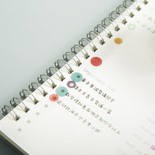 Load image into Gallery viewer, Journal Base Element Decorative Tape Dot Masking Washi Tape DIY Scrapbooking Sticker Label Japanese Stationery