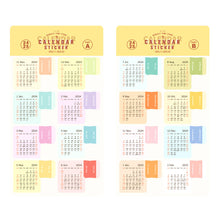 Load image into Gallery viewer, 2024 Calendar Stickers Kawaii Journal Planner Index Stickers Notebook Bookmarks Agenda Label Tags Kawaii Stationery Office