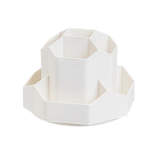 Load image into Gallery viewer, 360° Rotating Pen Holder 9-Grid Large Capacity Pencil Storage Box School Office Pen Stand Stationery Organizer Student Gift