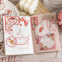 Load image into Gallery viewer, 30 Pcs Stationery Stickers Flower in The Mist Series Scrapbook Handbook DIY Journal Materials Aesthetic Collage Craft Supplies