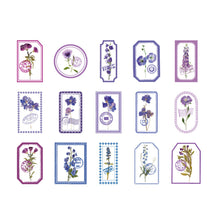 Load image into Gallery viewer, 30 Pcs Stationery Stickers Flower in The Mist Series Scrapbook Handbook DIY Journal Materials Aesthetic Collage Craft Supplies