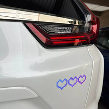 Load image into Gallery viewer, 6Pcs Car Window Decor Waterproof Mosaic Heart Love Heart Sticker For Car Laptop Window Motorcycle Decal