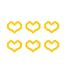 Load image into Gallery viewer, 6Pcs Car Window Decor Waterproof Mosaic Heart Love Heart Sticker For Car Laptop Window Motorcycle Decal