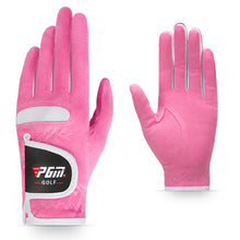 Load image into Gallery viewer, 1 Pair Women's Golf Gloves Suede Microfiber Cloth Anti-Slip Wear-Resistant Outdoor Sports Gloves Golf Supplies