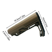 Load image into Gallery viewer, MFT/CTR/STR Lightweight Universal Nylon Rear Bracket M416 Kam Ming Toy Gun Tactical Rear Bracket Modification Accessories
