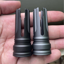 Load image into Gallery viewer, SI Oppressor Combination Fire Cap 14MM Reverse Teeth Quick Removal Fire Cap Toy Gun Noise Reduction Modified Aluminum Alloy Front Tube Decoration For Precision Strike J8J9 Sijun