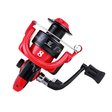 Load image into Gallery viewer, Metal Core Spinning Wheel Rock Sea Raft Fishing Lure Long Casting Fishing Line Wheel Fishing Accessories