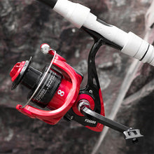 Load image into Gallery viewer, Metal Core Spinning Wheel Rock Sea Raft Fishing Lure Long Casting Fishing Line Wheel Fishing Accessories