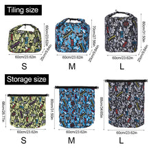 Load image into Gallery viewer, Foldable Portable Camo Live Fish Bag Printing Thickened Oxford Cloth Deodorant Fishing Package Fishing Gear Accessories