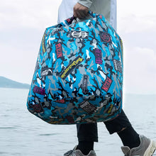 Load image into Gallery viewer, Foldable Portable Camo Live Fish Bag Printing Thickened Oxford Cloth Deodorant Fishing Package Fishing Gear Accessories