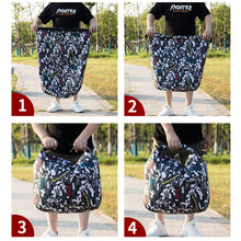 Load image into Gallery viewer, Foldable Portable Camo Live Fish Bag Printing Thickened Oxford Cloth Deodorant Fishing Package Fishing Gear Accessories
