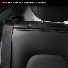 Load image into Gallery viewer, 2Pcs Car Seat Belt Fixing Bracket Rear Seat Belt Fixation Limiter Trunk Hooks Convenient Storage for Tesla Model Y 2018-2023 Accesorios