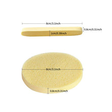 Load image into Gallery viewer, 50pcs Compressed Facial Cleanser Disposable Facial Sponge Makeup Remover Compressed Sponge Strip Face Washing Cleansing Sponge Cosmetic Puff