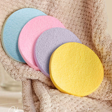 Load image into Gallery viewer, 50pcs Compressed Facial Cleanser Disposable Facial Sponge Makeup Remover Compressed Sponge Strip Face Washing Cleansing Sponge Cosmetic Puff