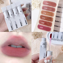 Load image into Gallery viewer, Irregular Lip Gloss Velvet Matte Lip Gloss Water-light Lip Gloss Long-lasting Non-sticky Non-fading Lip Glaze Women Cosmetic