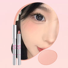 Load image into Gallery viewer, Sense of Atmosphere Powder Blusher Stick Eye and Cheek Dual-use Powder Blusher Eye Shadow Cream Easy To Faint Eye Shadow Stick