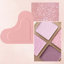 Load image into Gallery viewer, Romantic Collector's Six Color Eye Shadow Plate Love Powder Blusher Matte Fine Flash High Gloss Facelift Plate Multi-purpose Cosmetics