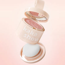 Load image into Gallery viewer, Light Soft Powder Blusher Air Cushion Powder Blush Facial Repair Pearlescent Face Glitter Pigment Face Cosmetics