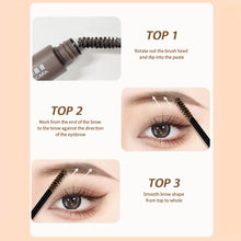 Load image into Gallery viewer, Holding Makeup and Color Fixing Eyebrow Dyeing Cream Smooth and Colorful, Three Dimensional Natural Wild Eyebrow Cream