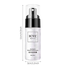 Load image into Gallery viewer, 30ml Glitter Fast Finishing Makeup Setting Spray Moisturizing Waterproof Foundation Lasting Oil Make Spray Long Fixer Spray