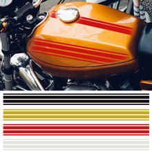 Load image into Gallery viewer, 55cm x 5cm Motorcycle Tank Decals Decoration Stickers DIY Fuel Tank Sticker Waterproof Accessories