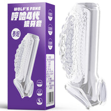 Load image into Gallery viewer, Penis Sheath Male Cock Enlargement Sleeve Ejaculation Delay Sleeve Sex Toys For Couples Wearable Penis Ring