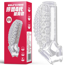 Load image into Gallery viewer, Penis Sheath Male Cock Enlargement Sleeve Ejaculation Delay Sleeve Sex Toys For Couples Wearable Penis Ring