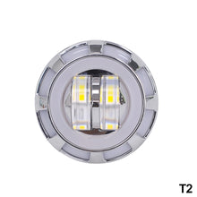 Load image into Gallery viewer, 8000LM Motorcycle Headlight LED Angel Devil Eyes Headlight Projector Lens High/Low Beam Strobe Spotlight DRL Dual Lamp