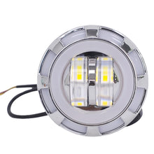 Load image into Gallery viewer, 8000LM Motorcycle Headlight LED Angel Devil Eyes Headlight Projector Lens High/Low Beam Strobe Spotlight DRL Dual Lamp
